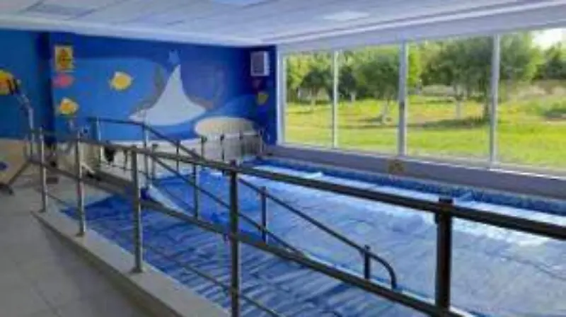 Parte de las instalaciones de la asociación, donde se llevan a cabo las terapias de rehabilitación